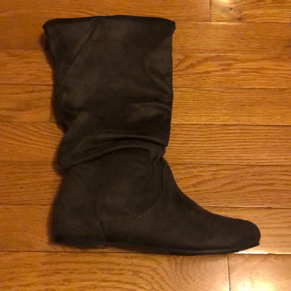 Gray Boots